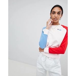 FILA Women’s Relaxed Sweatshirt With Embroidered Logo - Size: Medium